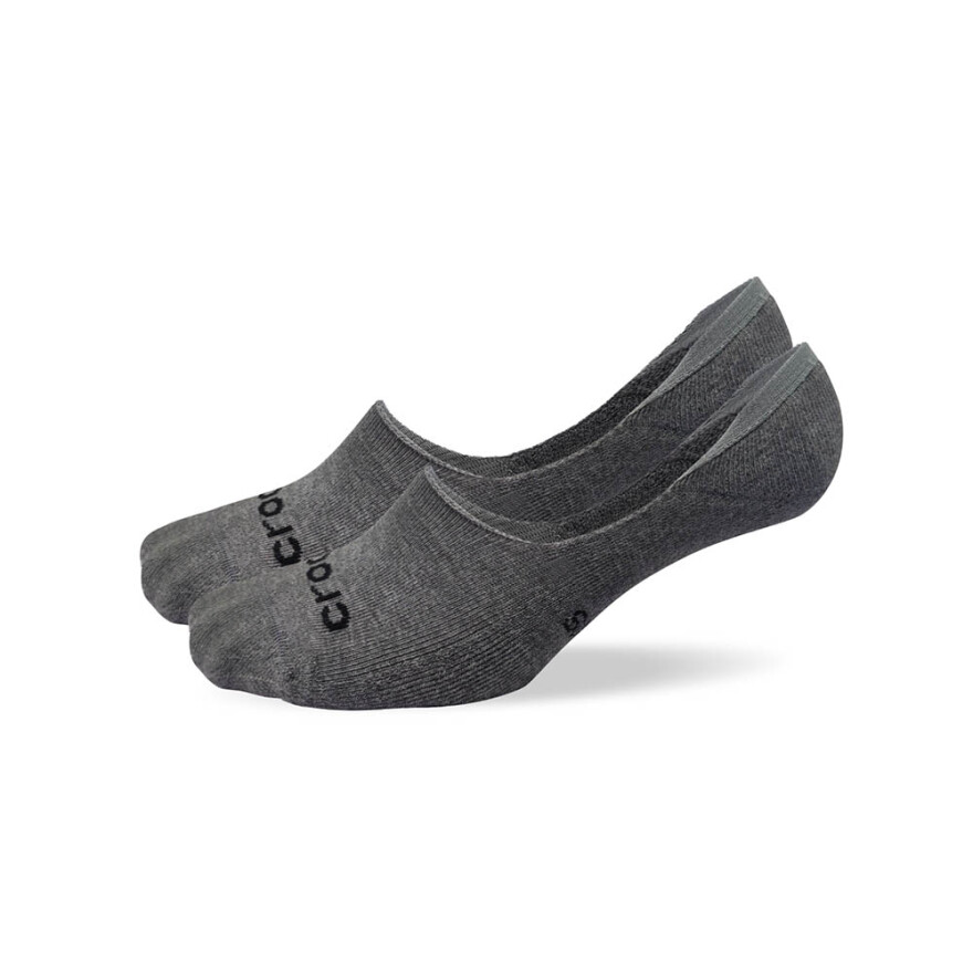 Medias Crocs Wide Mouth Hidden Liner (Random Feed) Unisex Charcoal/multi