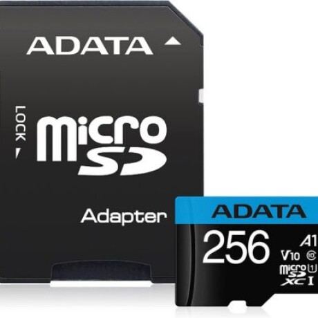 Tarjeta Micro Sd Adata 256gb C/adaptador Uhs-i C10 Tarjeta Micro Sd Adata 256gb C/adaptador Uhs-i C10