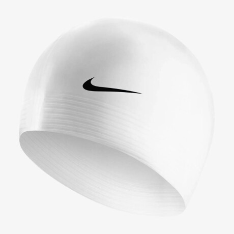 Gorro de Natación Nike Solid Unisex blanco