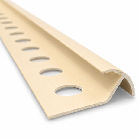 Perfil Guardacanto de PVC Reforzado 10mm Beige Perfil Guardacanto de PVC Reforzado 10mm Beige