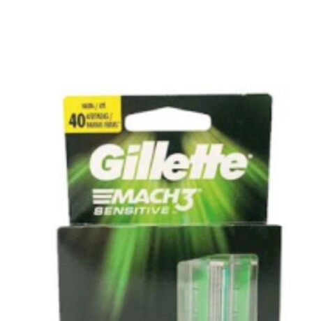 CARTUCHO MACH 3 GILLETTE SENSITIVE X2 CARTUCHO MACH 3 GILLETTE SENSITIVE X2