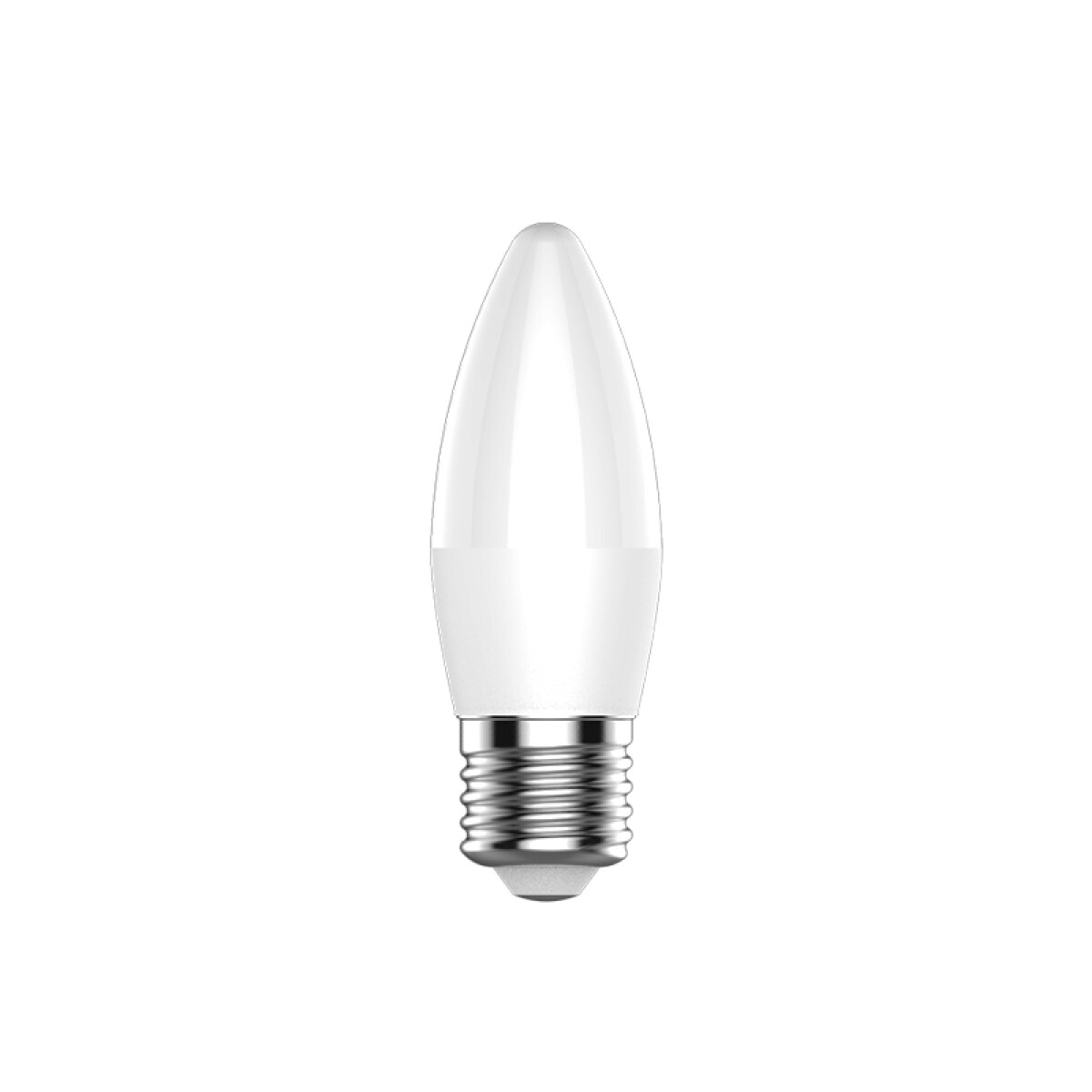 Lámpara LED vela opal E27 4,9W 470Lm luz fría - IX1136Y 