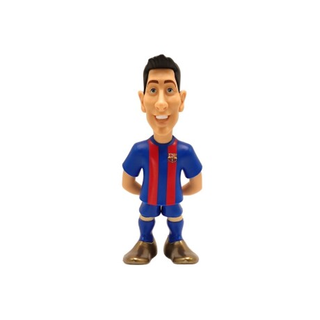 Figura Coleccionable Minix MX12015 Deportes Barcelona LEWANDOWSKI