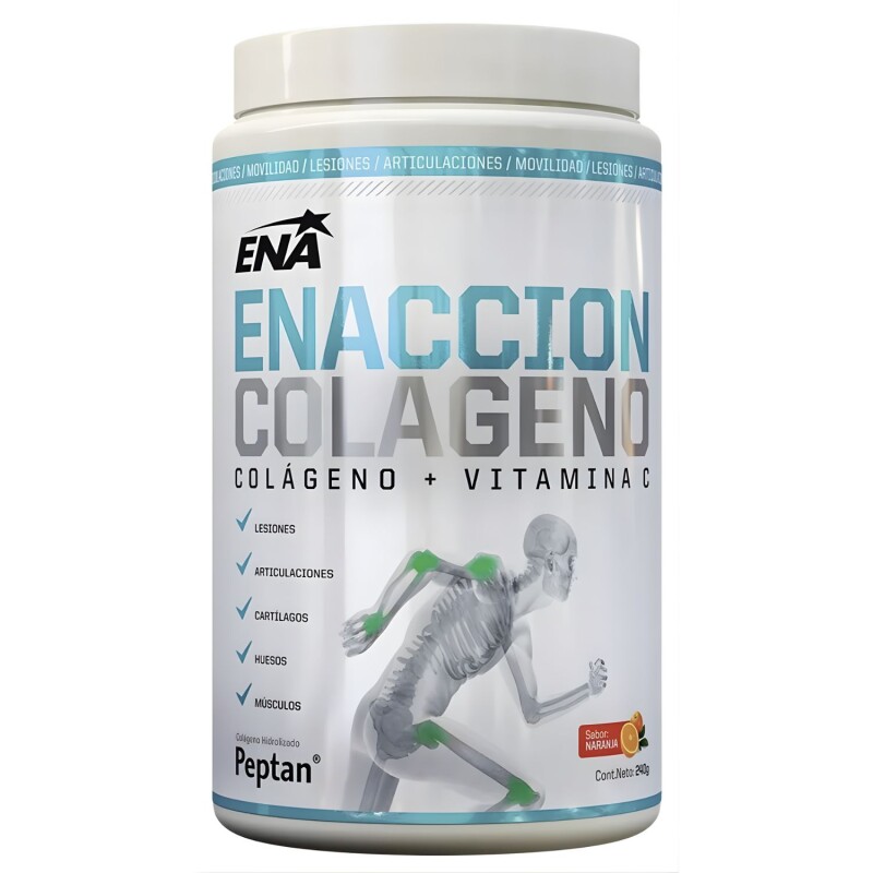 Colageno ENA Enacción Sabor Naranja 240gr Naranja