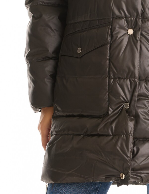 Campera Con Pechera Interna NEGRO