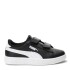 Championes Infantiles Puma Smash 3.0 Leather Negro - Blanco