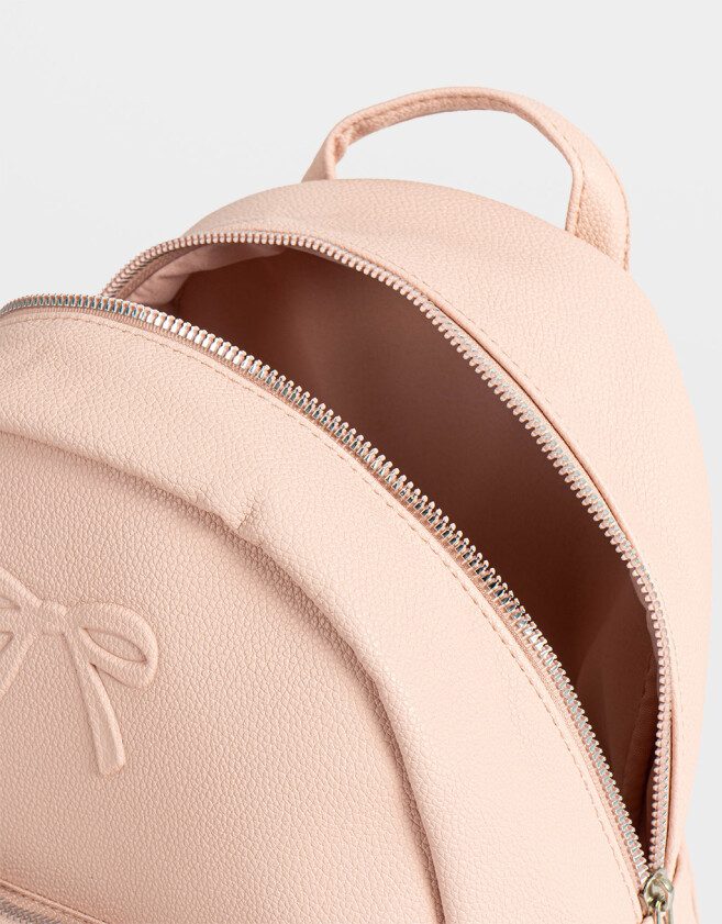 Mochilas Urbanas Tendencia Mochila Con Pouch - Rosa Viejo