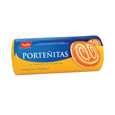 Galleta BAGLEY Porteñitas 130grs Galleta BAGLEY Porteñitas 130grs