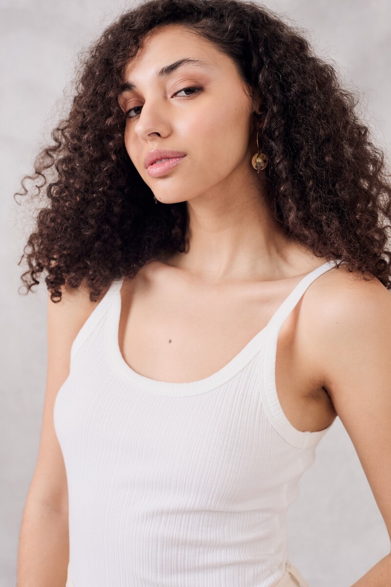 Musculosa Algodón Crudo