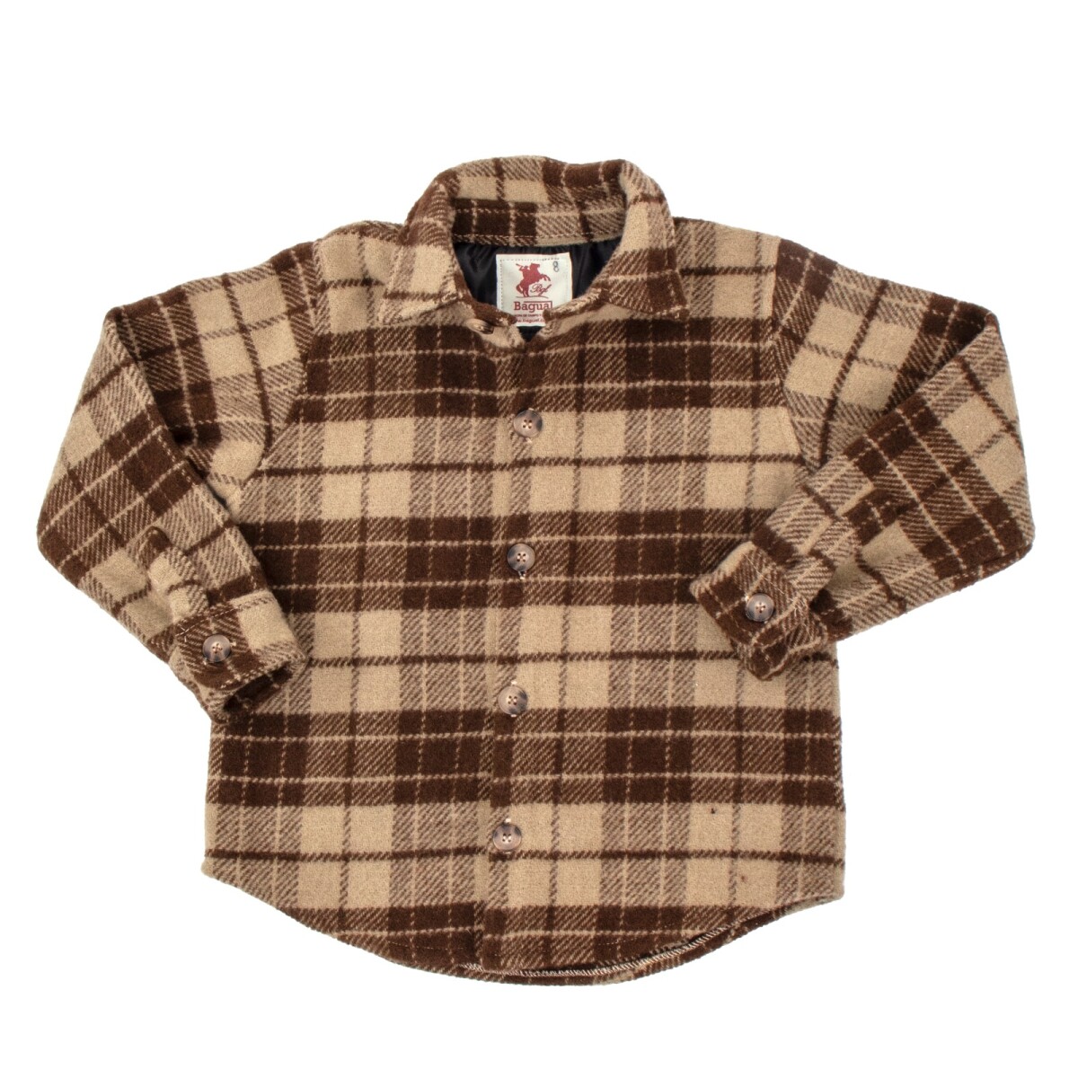 Camisa Tartan de niño - Beige 