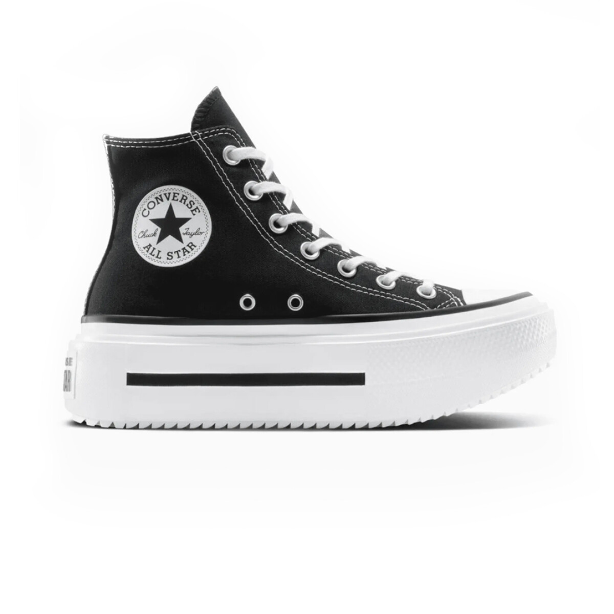 BOTA CHUCK TAYLOR ALL STAR LIFT DOUBLE STACK HI BK - CONVERSE 