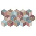 PORCELANATO RHOMBUS COLOUR "A" - 6.5X51 CM Porcelanato Rhombus Colour "a" - 6.5x51 Cm