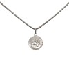 Dije Medalla Ángel de la Guarda- Plata 925- Sin Piedra- CP3018 sinpiedra