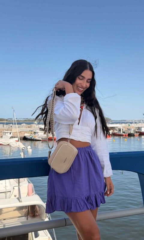 BANDOLERITA MORRAL PETUNIA GREIGE