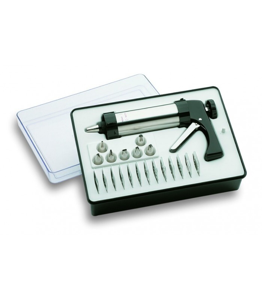 Pistola para Reposteria de Acero Inoxidable 