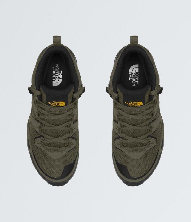 Botas Hedgehog 3 Mid hombre New Taupe Green/tnf Black