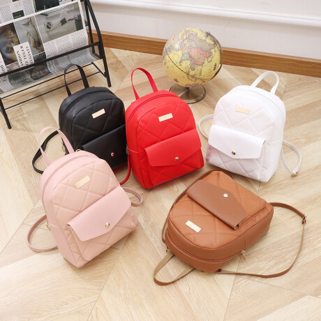 Mochila Chica Femenina Rojo