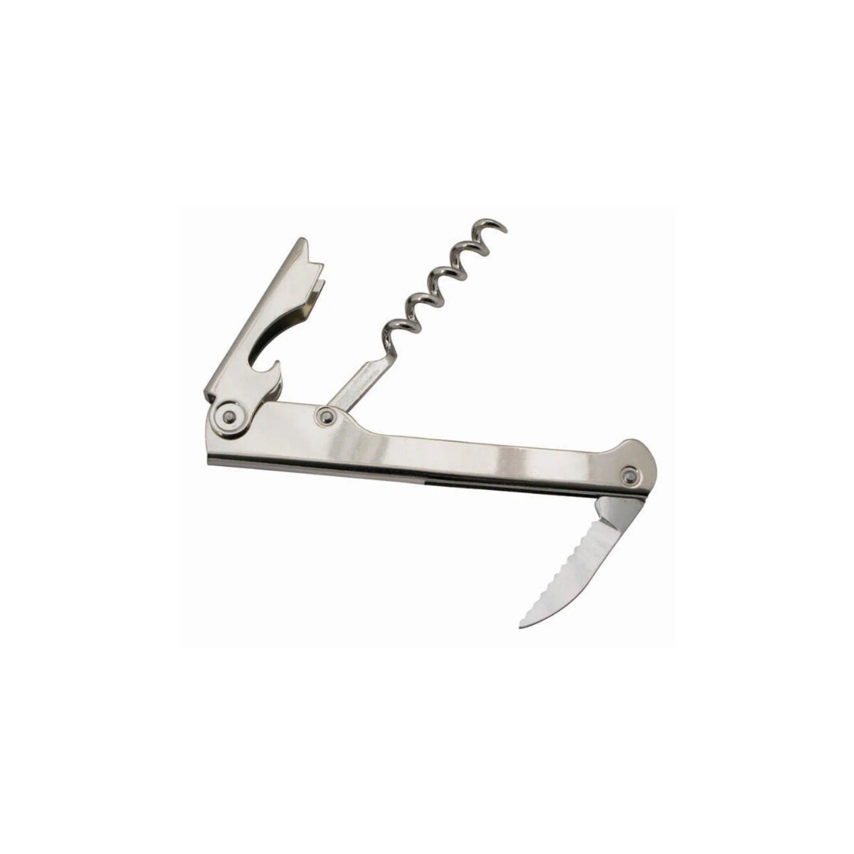 Sacacorchos acero inoxidable 120 mm 