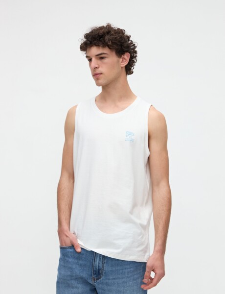 Musculosa Vallejo Off white