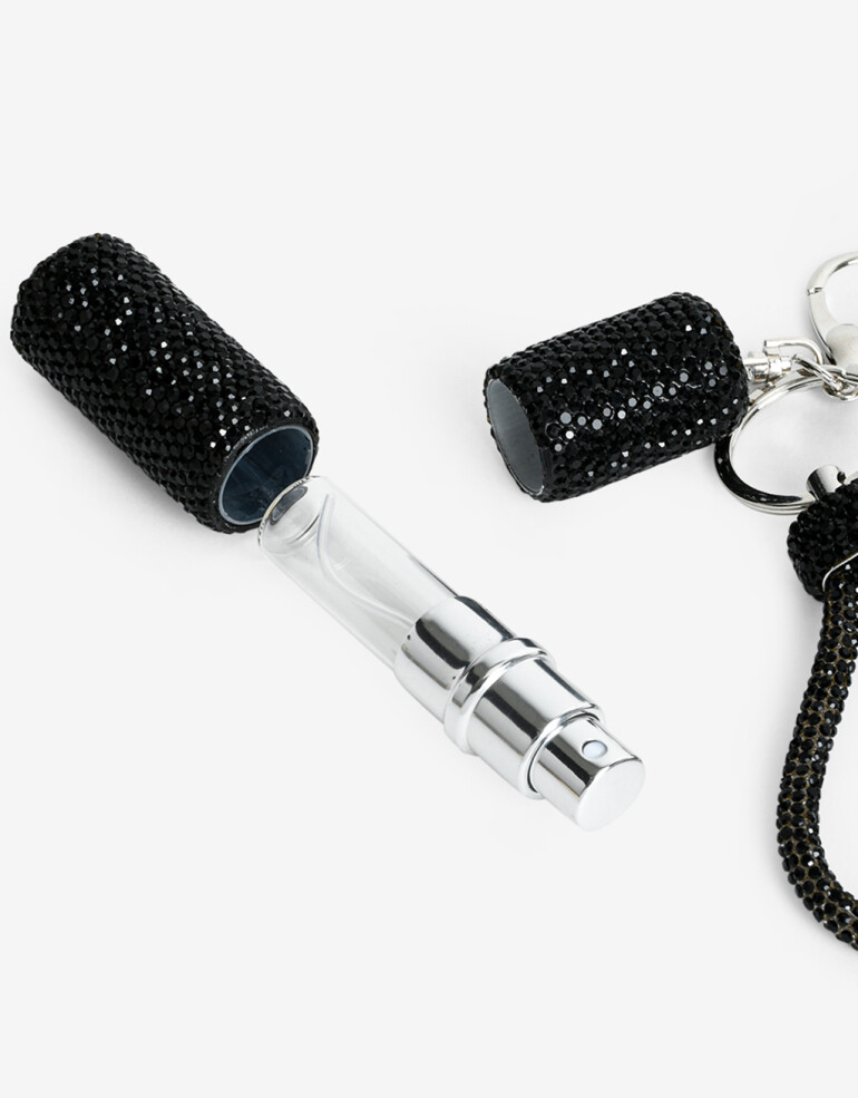 Complementos de Cosmética Herramientas corporales Perfumero Recargable Con Strass - Combinacion Bicolor