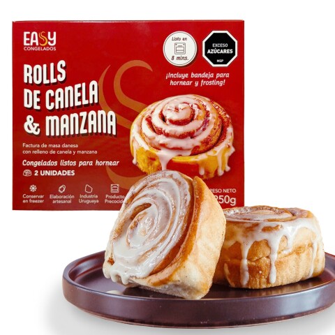 Rolls de Canela y Manzana X2 Easy Rolls de Canela y Manzana X2 Easy