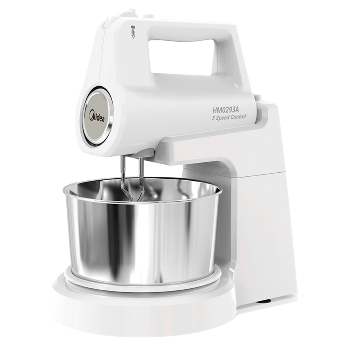 Batidora Midea HM0293A 2 en 1 de Mano o Mesa 
