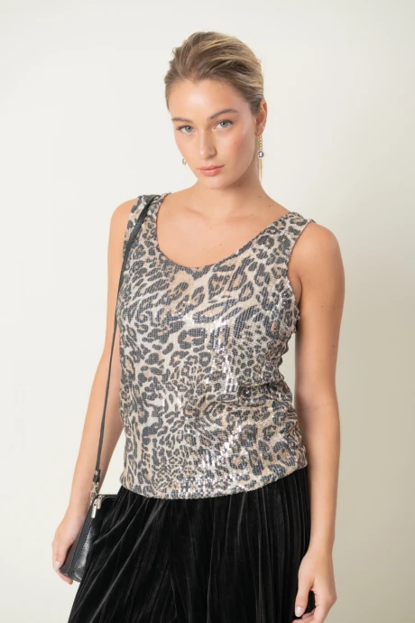 TOP AXINITA Beige