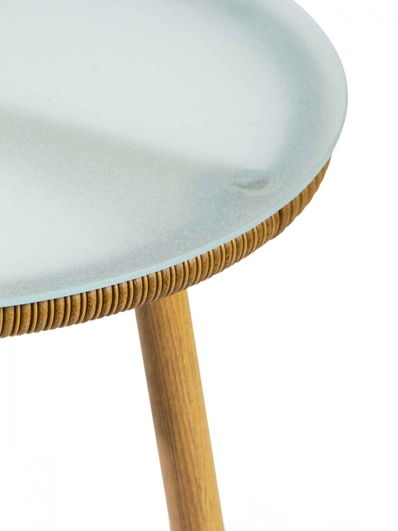 Liza MESA AUXILIAR LIZA RATTAN 2048T HJ-62 (D) DIA.51X48H CM