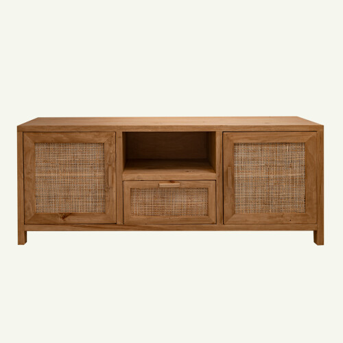 Rack con puertas y cajón con esterilla 150x40x60h Rack con puertas y cajón con esterilla 150x40x60h