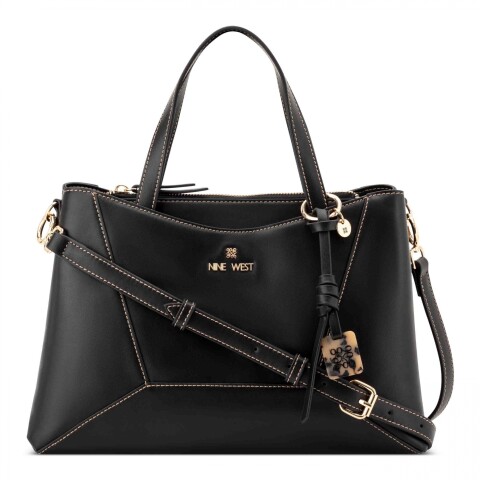 Cartera satchel Zoey Black