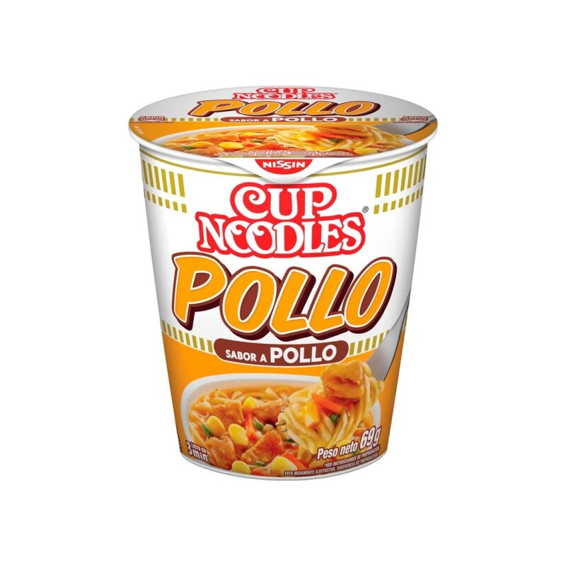 NISSIN FIDEO NOODLES POLLO 71G Nissin Fideo Noodles Pollo 71g
