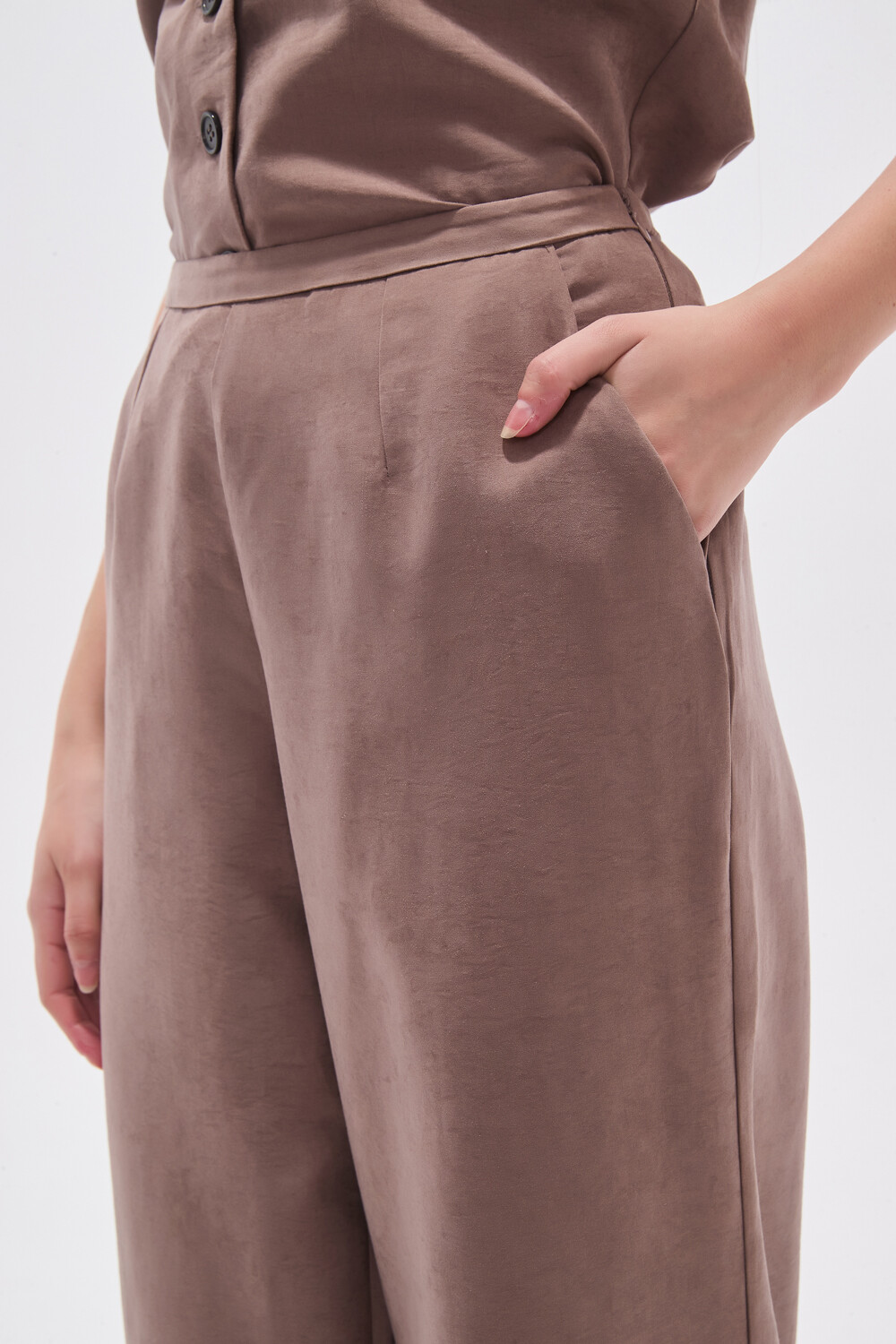 Pantalon Arcam Taupe / Mink / Vison