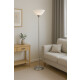 Lampara De Pie Moderna Minimalista Quebec Led Gris