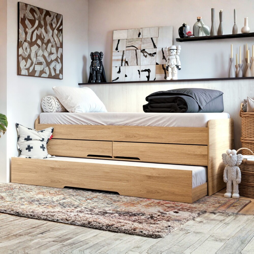 Cama Marinera 1 plaza con cajones juliette - Moderna Hanover