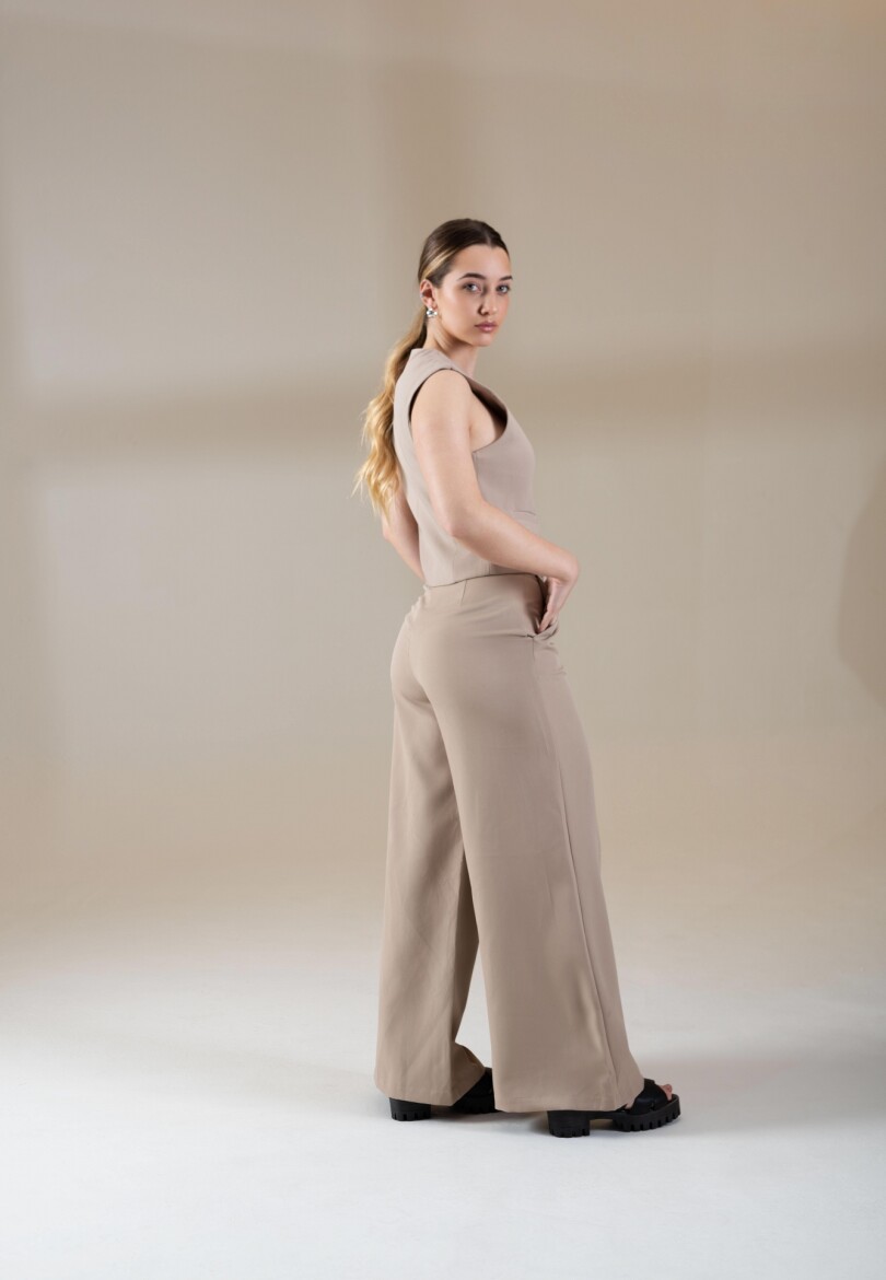 Pantalon Gala Tostado