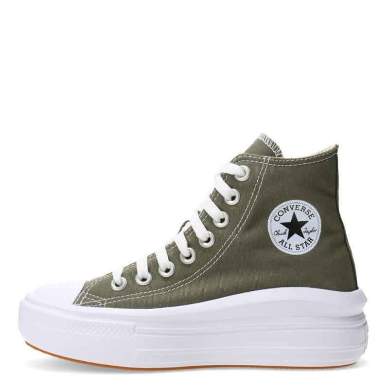 Championes de Mujer Converse Chuck Move Seasonal Verde Oliva - Blanco - Negro