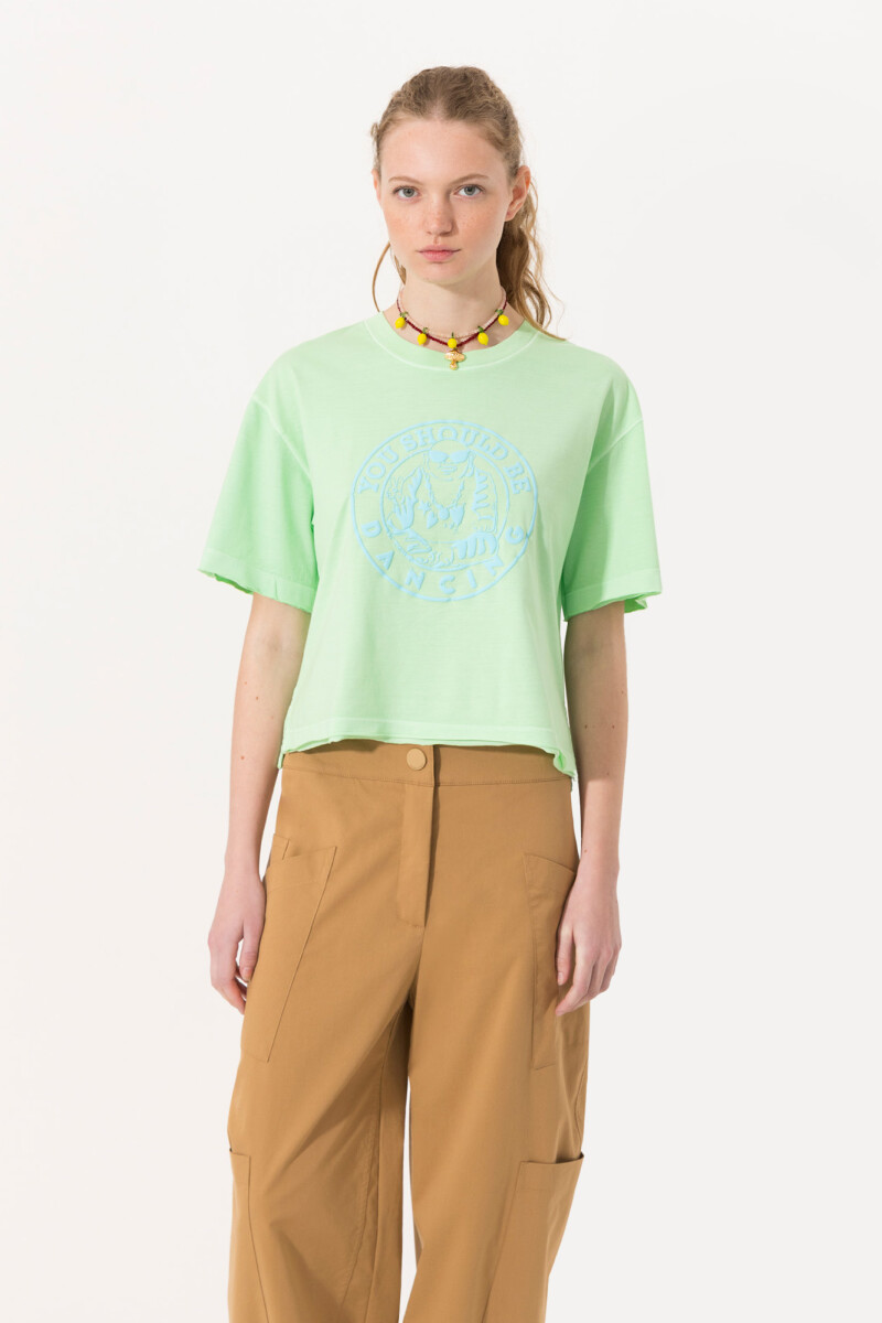 REMERA DANCING Verde