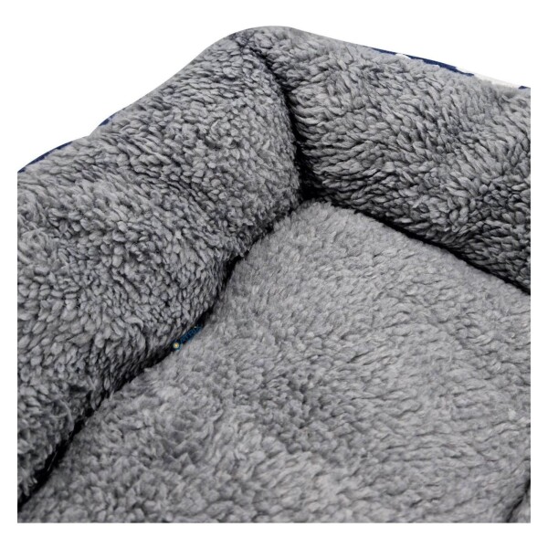 Cuna Cama Cucha Mascota Perro Gato Rectangular 50 X 37 Variante Ballenas