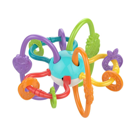 Sonajero Mordedor Sensorial Estimulación Temprana Huanger Multicolor