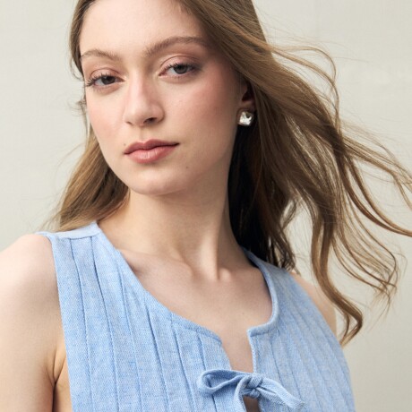 VESTIDO ODEN Azul Melange