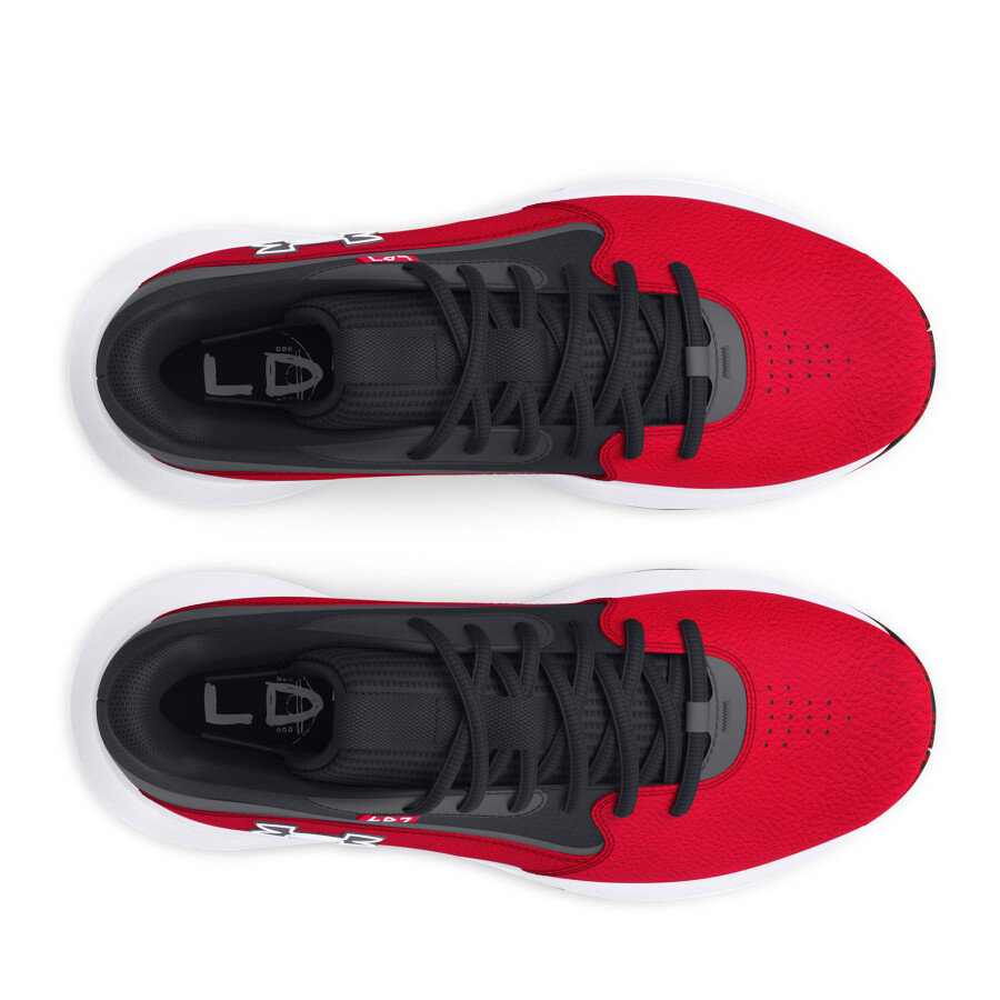 Championes Unisex Under Armour Lockdown 7 Rojo - Negro