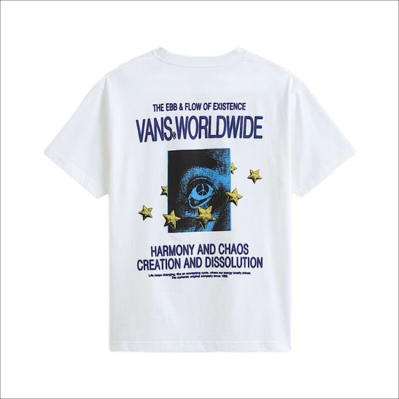 Remera Vans Chaos - Blanco Remera Vans Chaos - Blanco