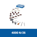 Minitorno Dremel 4000 con 26 accesorios Dremel Unica