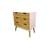 Comoda 3 cajones - Linea baku Comoda 3 cajones - Linea baku