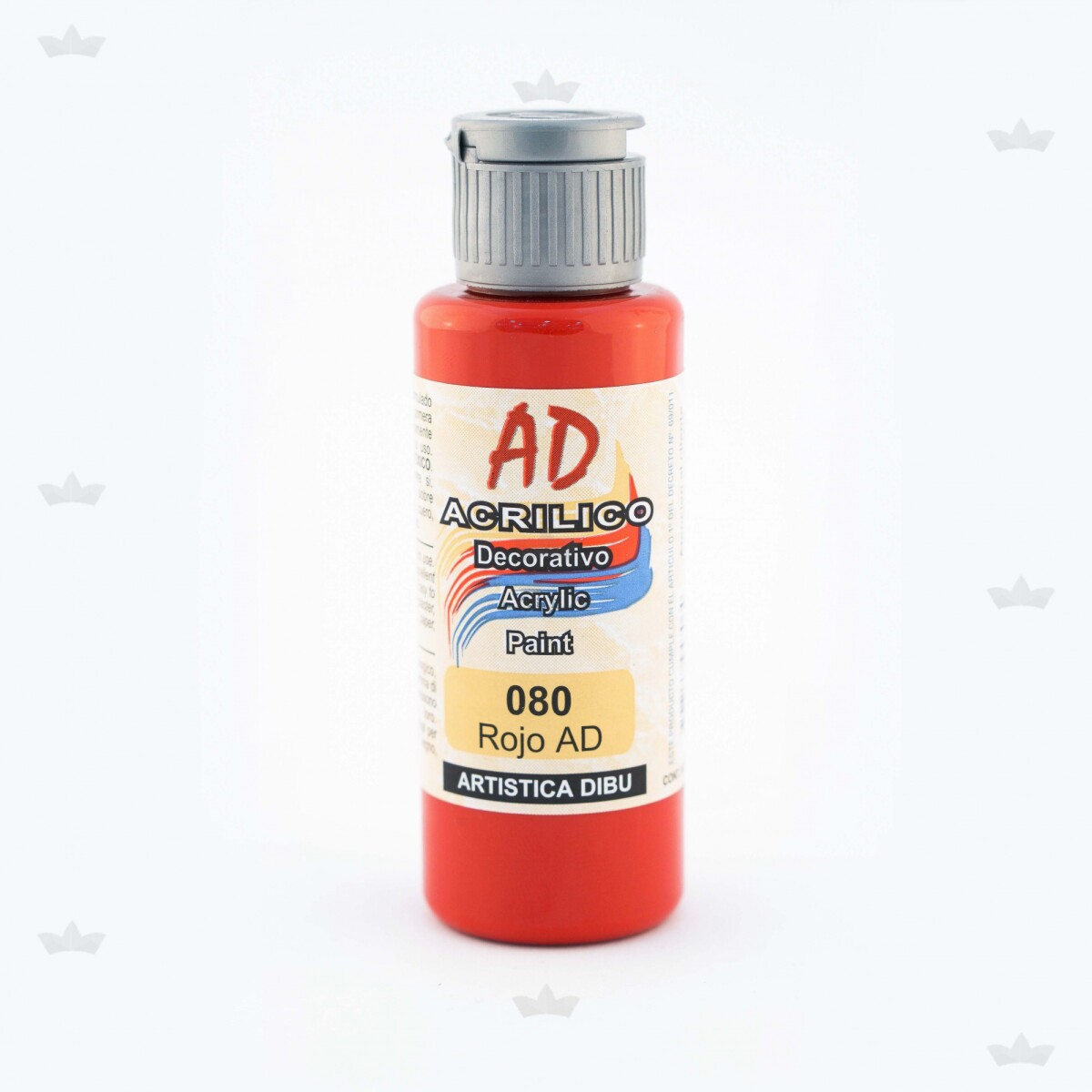 ACRILICO DECORATIVO ROJO AD 60 ML 
