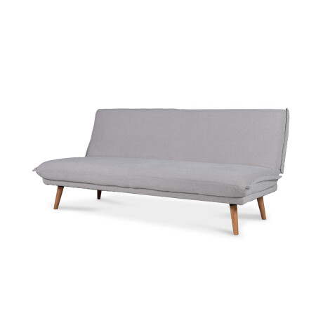 Sofá Cama Forma - Tela Microfibra 153 (Greige)