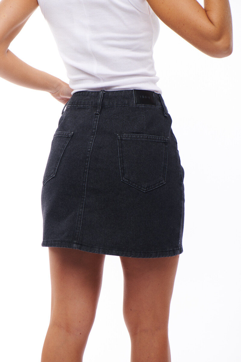 FALDA JEAN LILIANA NEGRO