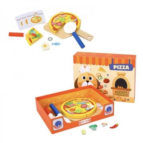 Juego Pizza Casera de Madera 001