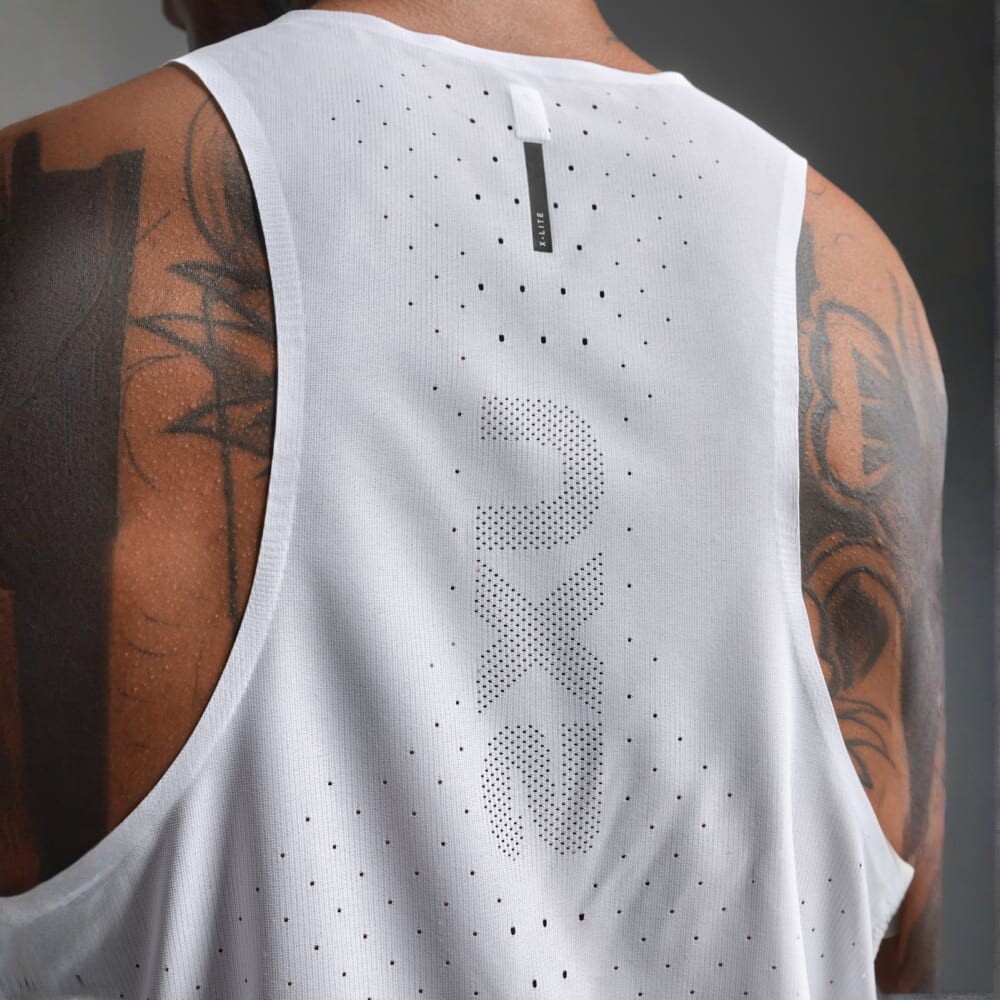 Bividi Running Light Speed React Singlet Hombre Blue Gradient/black Reflective