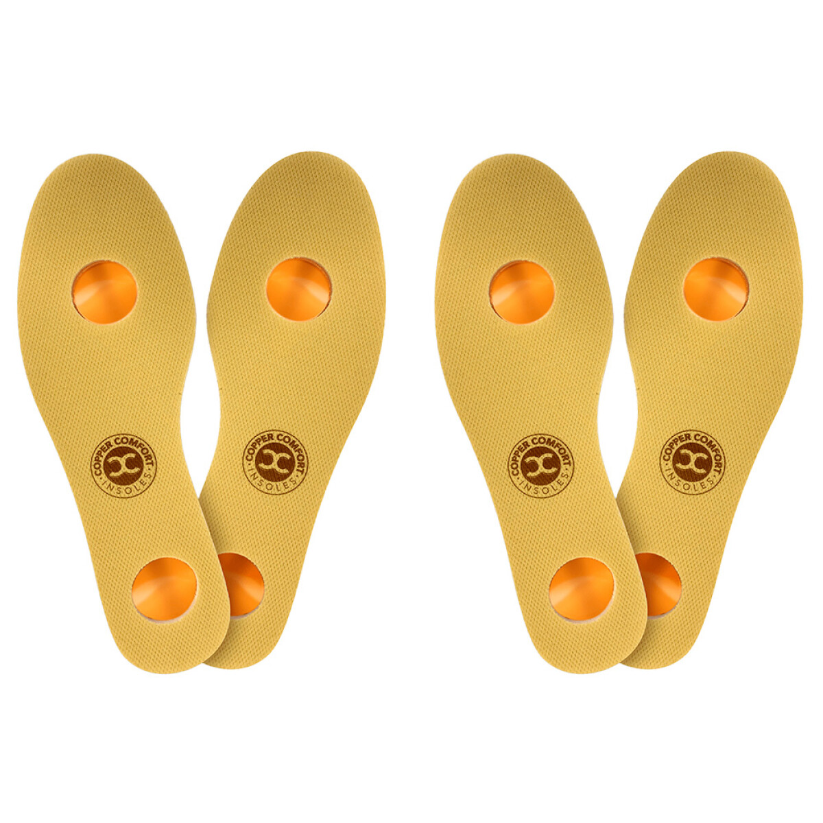 Plantillas de triple capa con cobre - Copper Comfort - 2da unidad 50% OFF 